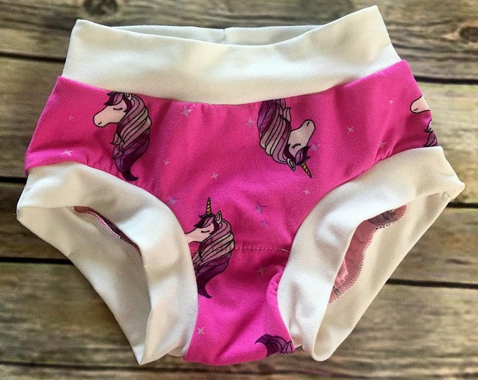 Girls Unicorn Panties Unicorn Underwear Girls Panties Etsy
