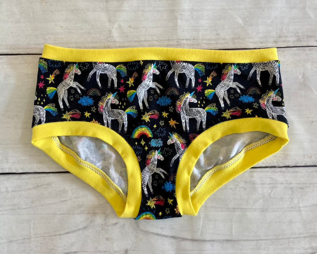 Girls Unicorn Underwear Unicorn Panties Girls Underwear Etsy