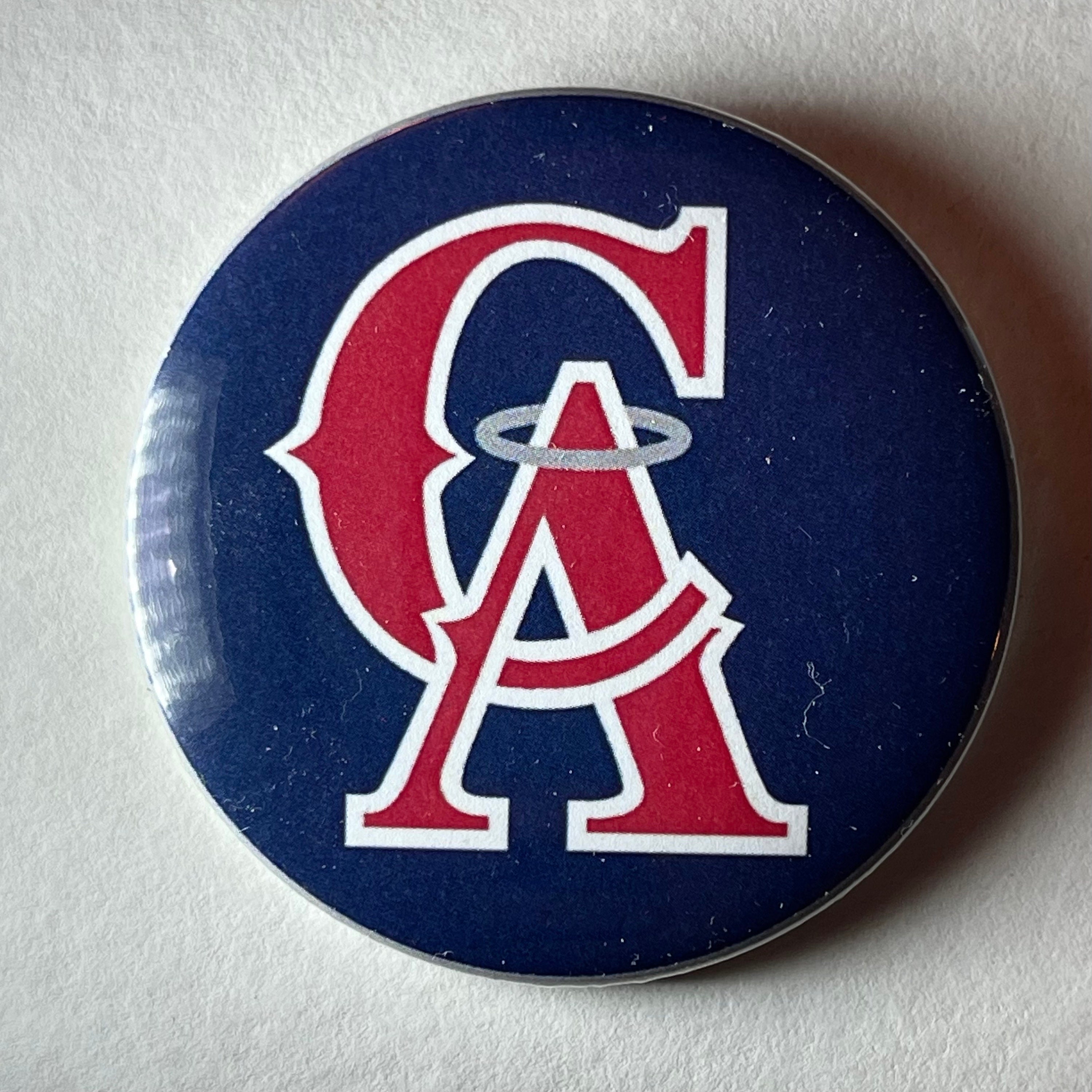 1 MIP CALIFORNIA LOS ANGELES ANGELS MLB BASEBALL CREST PATCH MINT IN P –  UNITED PATCHES