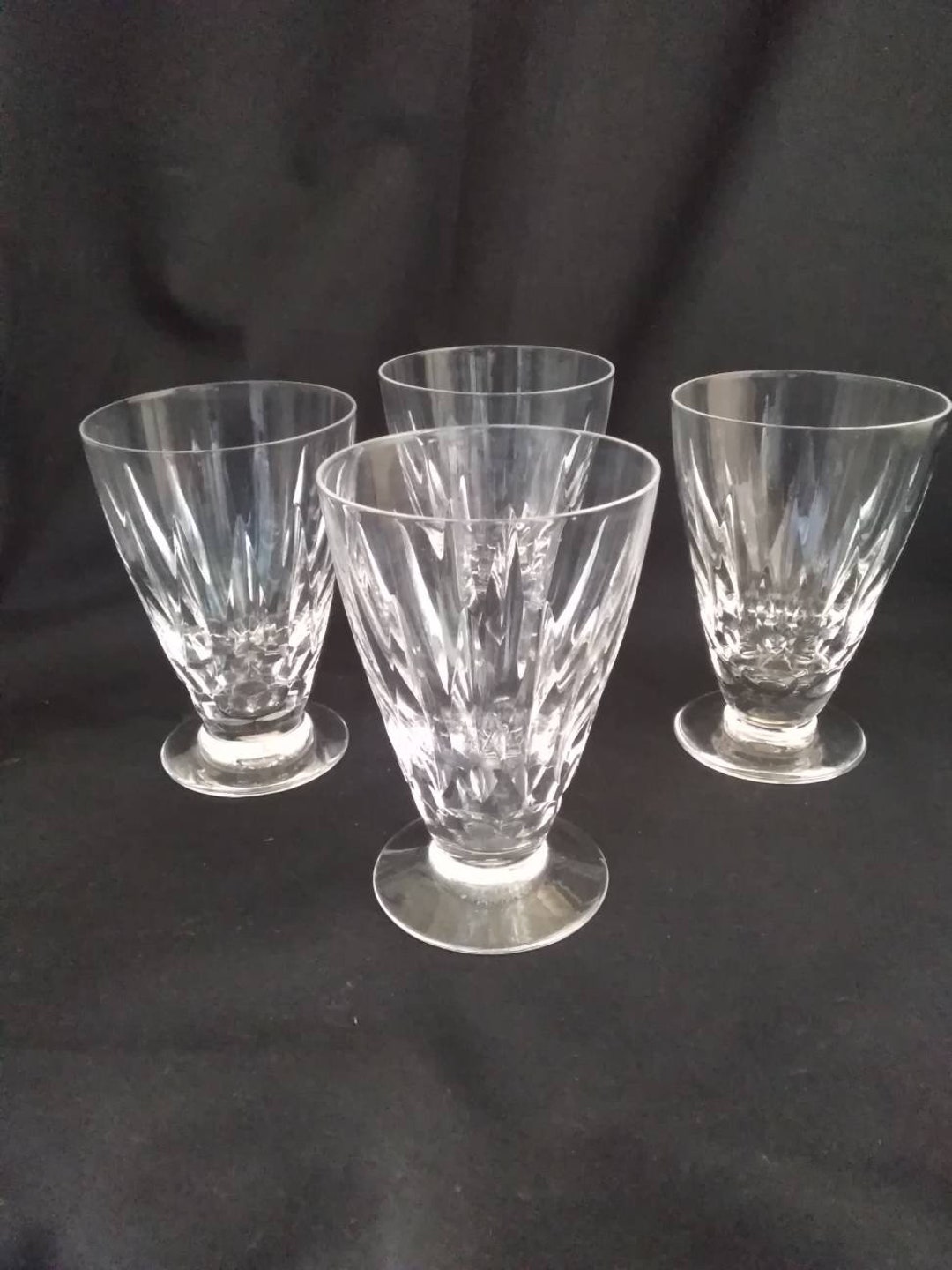 Stuart Crystal Juice Glasses X4 Claridge Clear Cut 195577 Etsy UK
