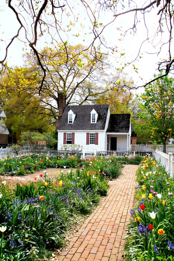 Taliaferro Cole Kitchen Brick Path Gardentulips Colonial Etsy