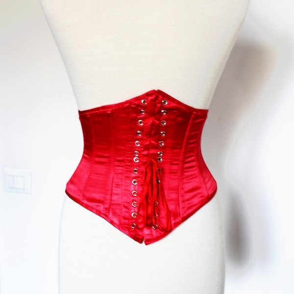 Corsets, corsets belt, underbust, waist training, tightlacing, back support, rous corset, lace , custom