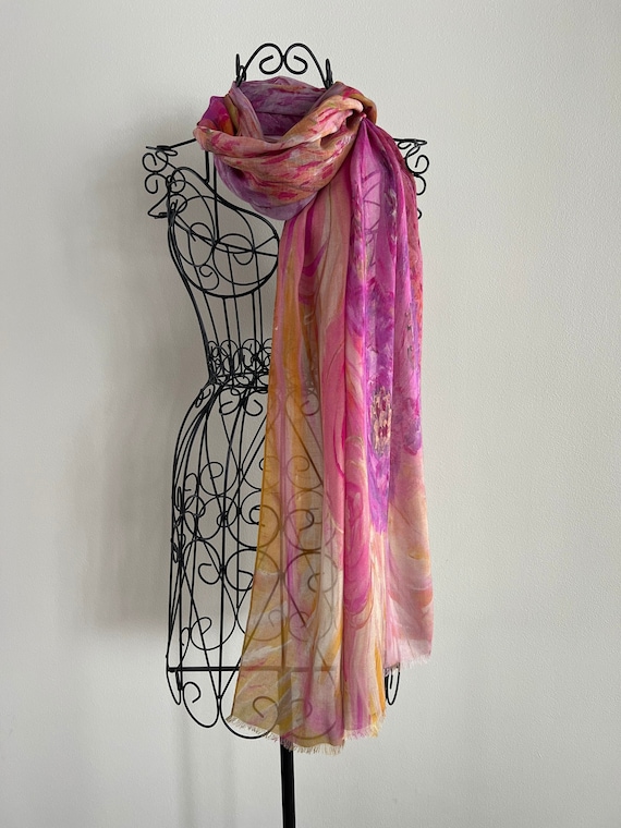 Modal Silk Scarves - KayJayStudio