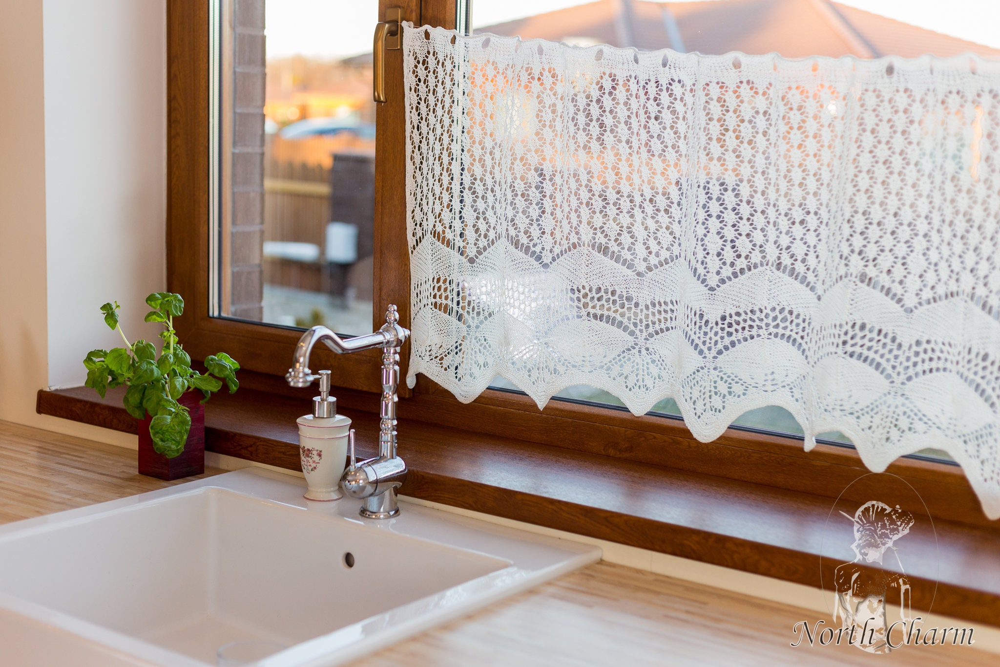 NEW // KNITTING PATTERN White Lace Curtain / Knitted Curtain Etsy UK