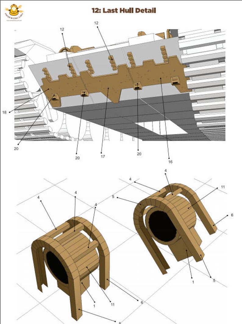 Low Poly DIY T90 Tank Paper Model Create Your Own 3D image 10