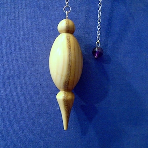 Handgefertigtes Pendel aus Holz *Polaris* Verwenden Sie für: Heilung, Allergietest, Chakra-Ausgleich, Pendeln mit Pendeln, Pendeln mit Pendel.