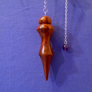 Handgefertigtes Pendel aus Holz *Glitzerstein* Verwenden Sie für: Heilung, Allergietest, Chakra-Ausgleich, Pendeln mit Pendeln, Pendeln mit Pendeln.