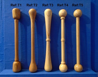 *Batidor/batidor* de madera hecho a mano (5 diferentes a elegir) Úselo para tocar el tambor Bodhran, celta, irlandés, escocés, galés y arte popular.