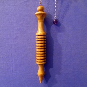 Handgefertigtes Pendel aus Holz *Isis -12 Ring* Verwenden Sie für: Heilung, Allergietest, Chakra-Ausgleich, Pendeln mit Pendeln, Pendeln mit Pendel.
