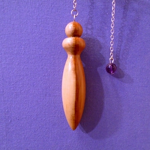Handgefertigtes Pendel aus Holz *Erdemutter* Verwenden Sie für: Heilung, Allergietest, Chakra-Ausgleich, Pendeln mit Pendeln, Pendeln mit Pendeln.