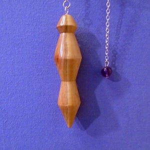 Handgefertigtes Pendel aus Holz *Phoenix* Verwenden Sie für: Heilung, Allergietest, Chakra-Ausgleich, Pendeln mit Pendeln, Pendeln mit Pendel.