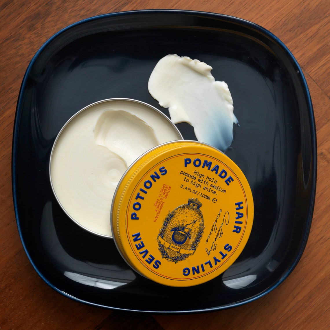 Seven Potions Hair Styling Pomade 100ml High Hold High Etsy