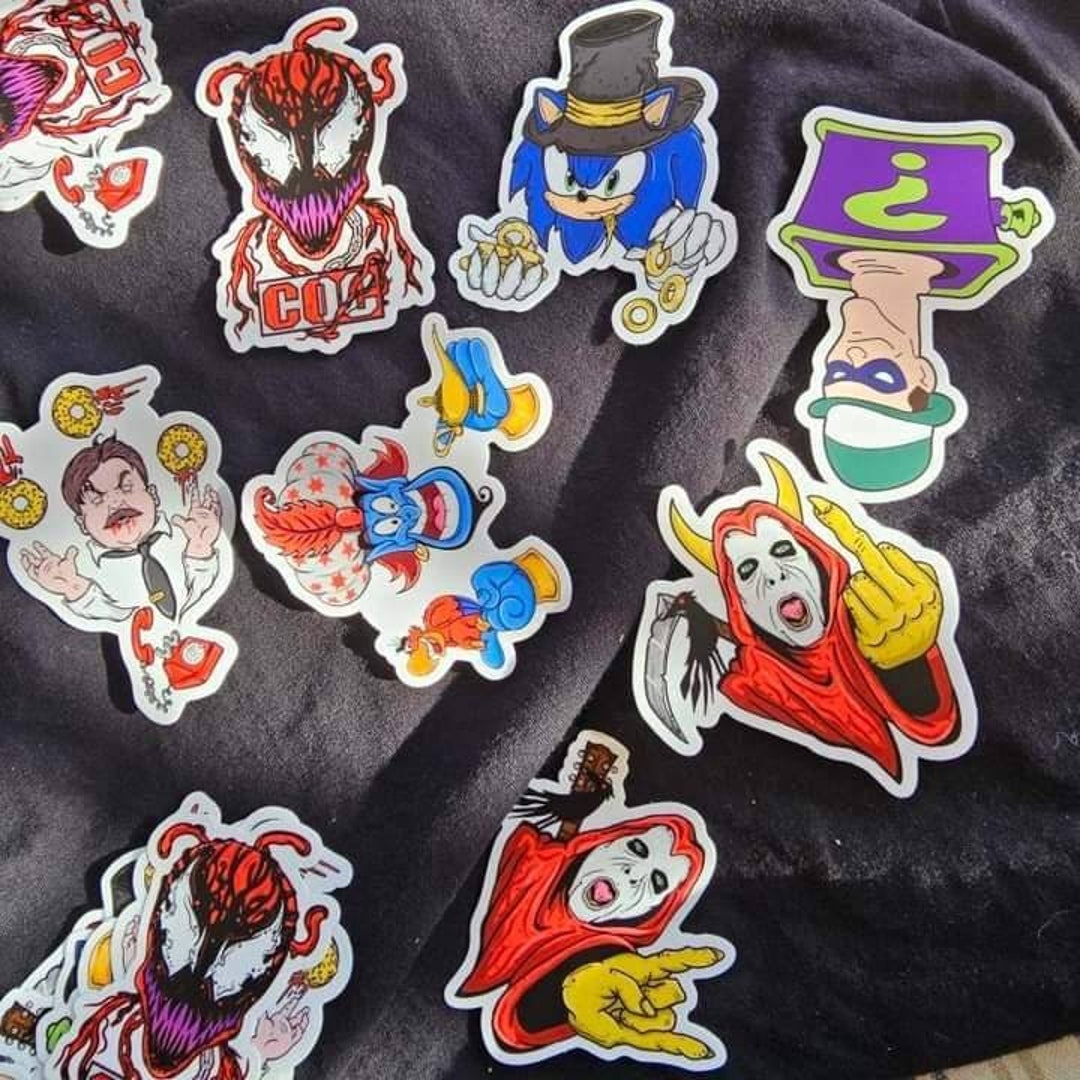 Jokers Card Sticker Pack. Juggalo ICP Insane Clown Posse Etsy