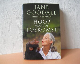 Gesigneerde Jane Goodall boek "Hoop voor de toekomst"