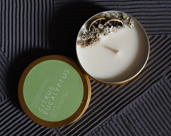 Handmade candle 3 oz, scented candle, soy Candle, beeswax candle, candle Gift, Custom Candles