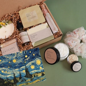 Gift Box, Spa gift Set, Relaxation Gift, Spa Kit, Wellness Box, Aromatherapy Kit, Gift for Her, Birthday Gift, Holiday Gift, Luxury Gift Set