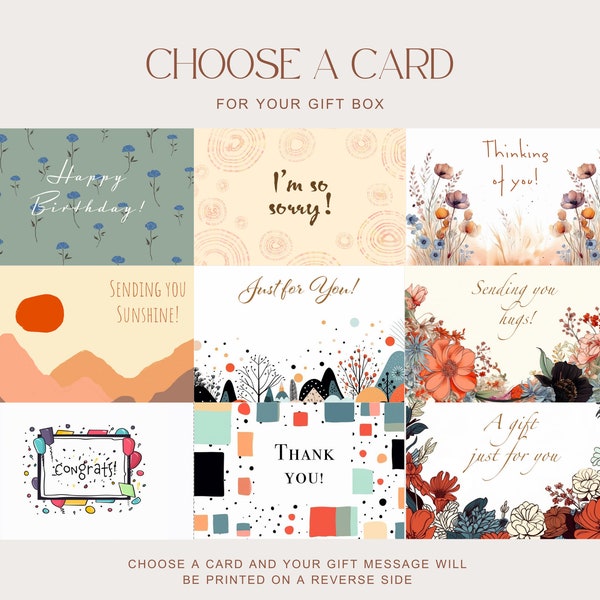 Gift cards for your box