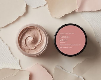 Facial clay mask, 2.5 oz