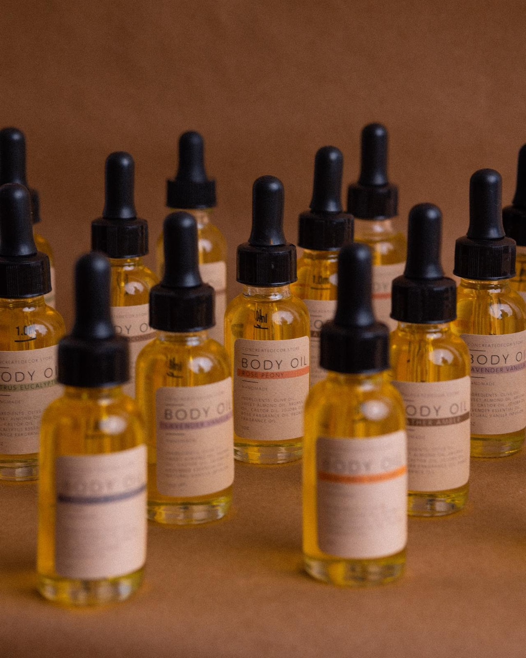 Scented Body Oil Hand Made Oil Spa Gift for Her Gift for Woman Etsy