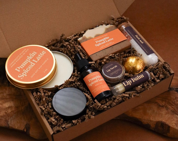 Citrus Eucalyptus Spa Gift Set: Handmade Bath & Beauty Box