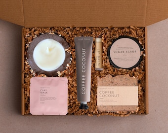 Thank You Spa Gift Box: Handmade Self Care Package for Her