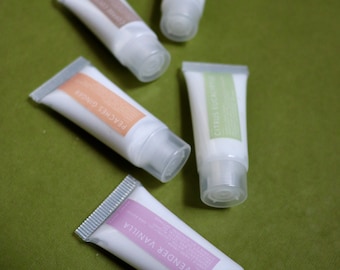 Hand cream sample set | 5 scents | Handmade in New York | cream | skin care