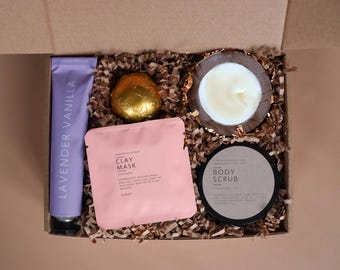 Handcrafted Spa Gift Set for Her: Mothers day gift