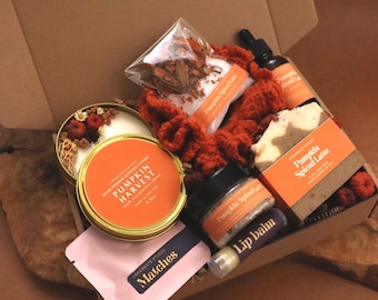 Hygge Fall Gift Box, Boo Basket, Spooky Season Gift, Cozy Fall Gift Set, Harvest Gift, Pumpkin Spice, Halloween Gifts