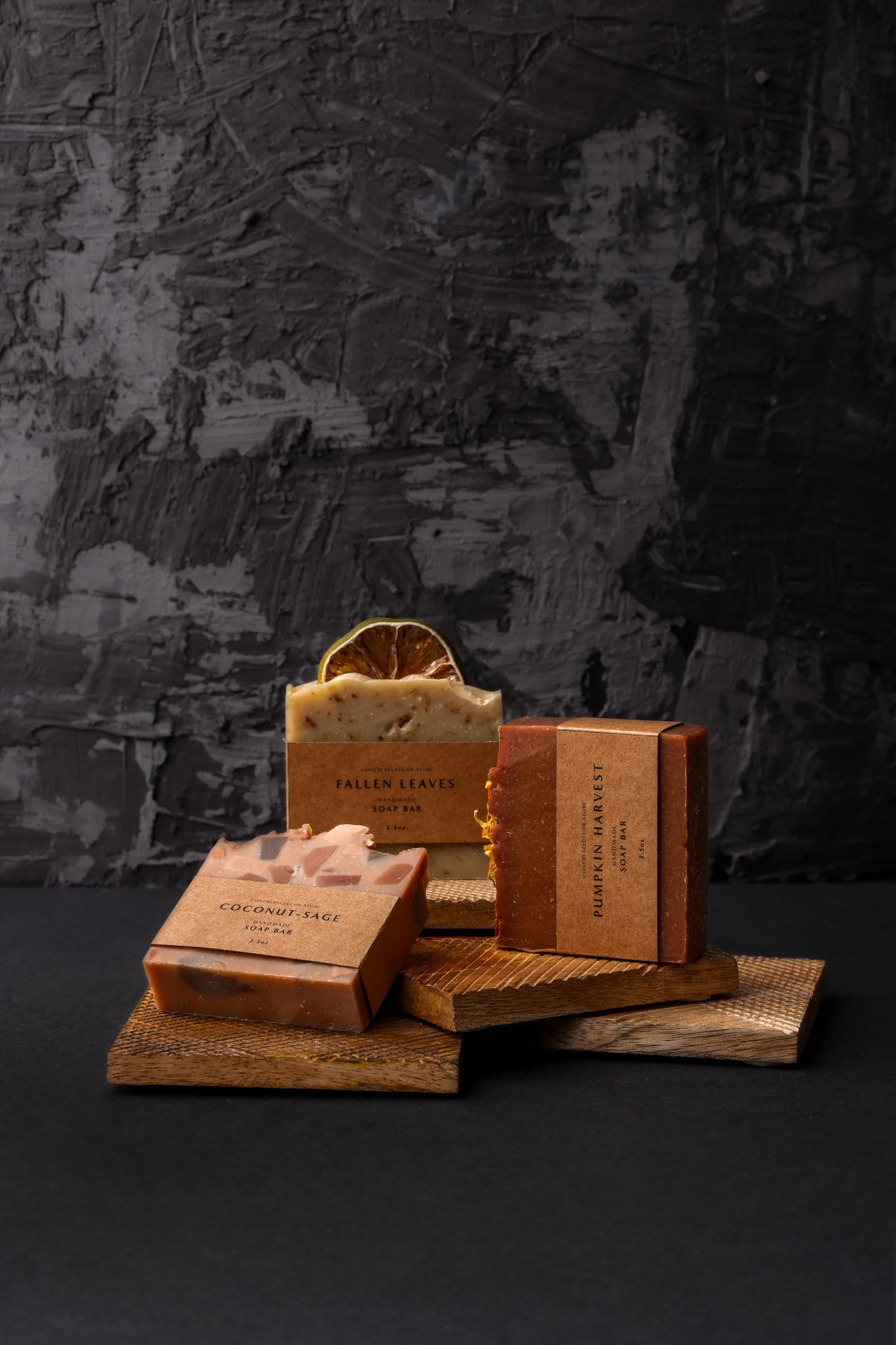 Handmade Scented Soap Bar: Jasmine Pear, Peach Ginger, Coffee Coconut and more