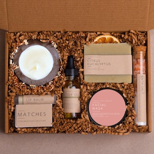 Handmade Spa Gift Box: Get Well Soon Care Package