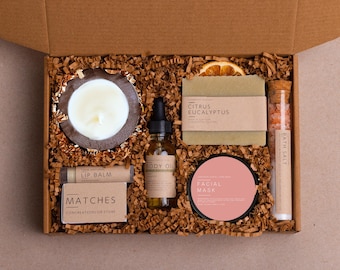 Handmade Spa Gift Box: Get Well Soon Care Package