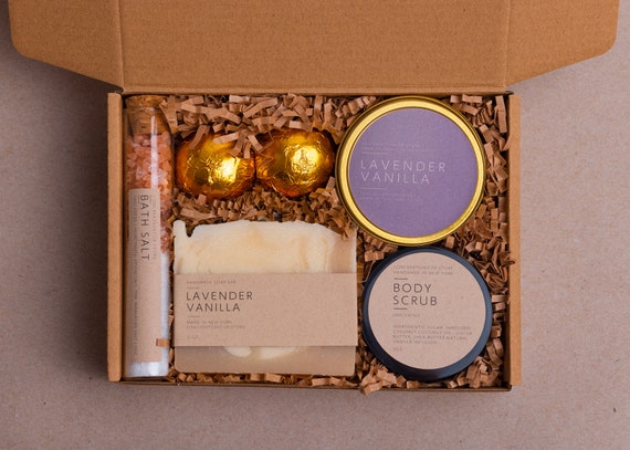 New Mom Care Package: Handmade Spa Gift Set
