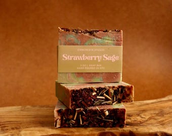 Savon parfumé artisanal : fruit du dragon, grenade, eucalyptus citronné, café-noix de coco et bien plus encore
