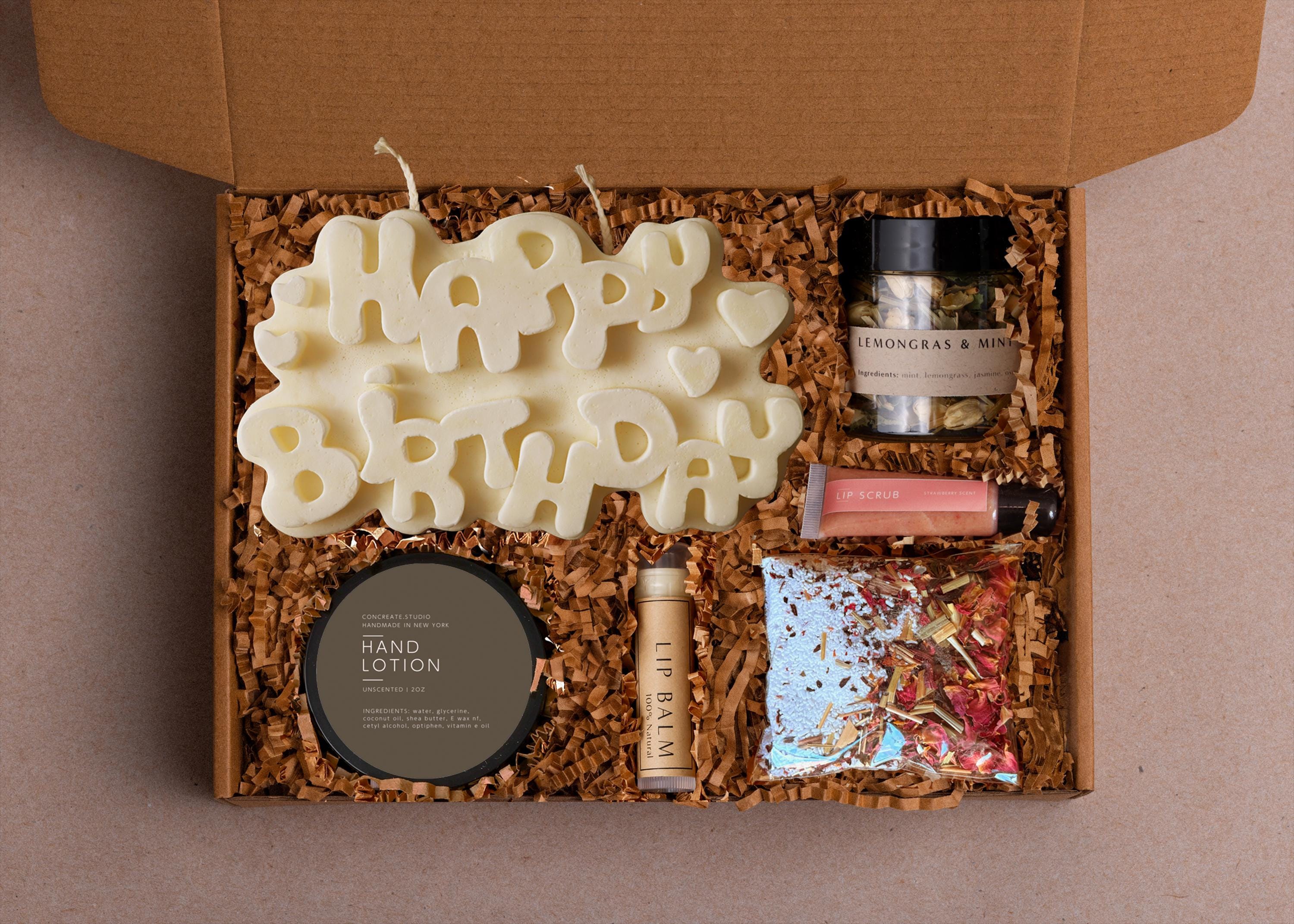 Birthday Gift Box Spa Care Package For Her