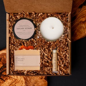 Handcrafted Spa Gift Box: Self Care Package