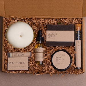 Perfect Gift for Him and Her Spa gift set Gift box Spa Kit Thank You Gift box Appreciation Gift image 4