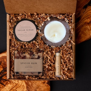 Entspannungs Geschenkset: Handgemachte Spa-Geschenkbox für Sie