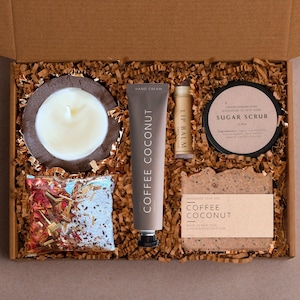 Handmade Hygge Gift Box for Her: Soy Candle, Soap, & Self-Care