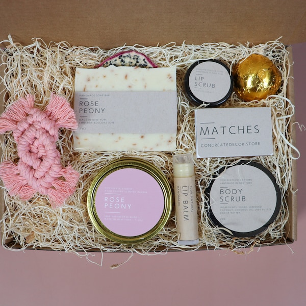 Self care gift box for women - Spa Box for Woman - Feel Better - Self care - Get Better Soon - self care gift ideas