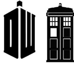 Dr. Who inspired vinyl decals