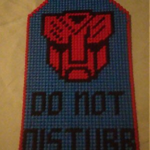 Tranforme&#39;rs inspired Door Hanger
