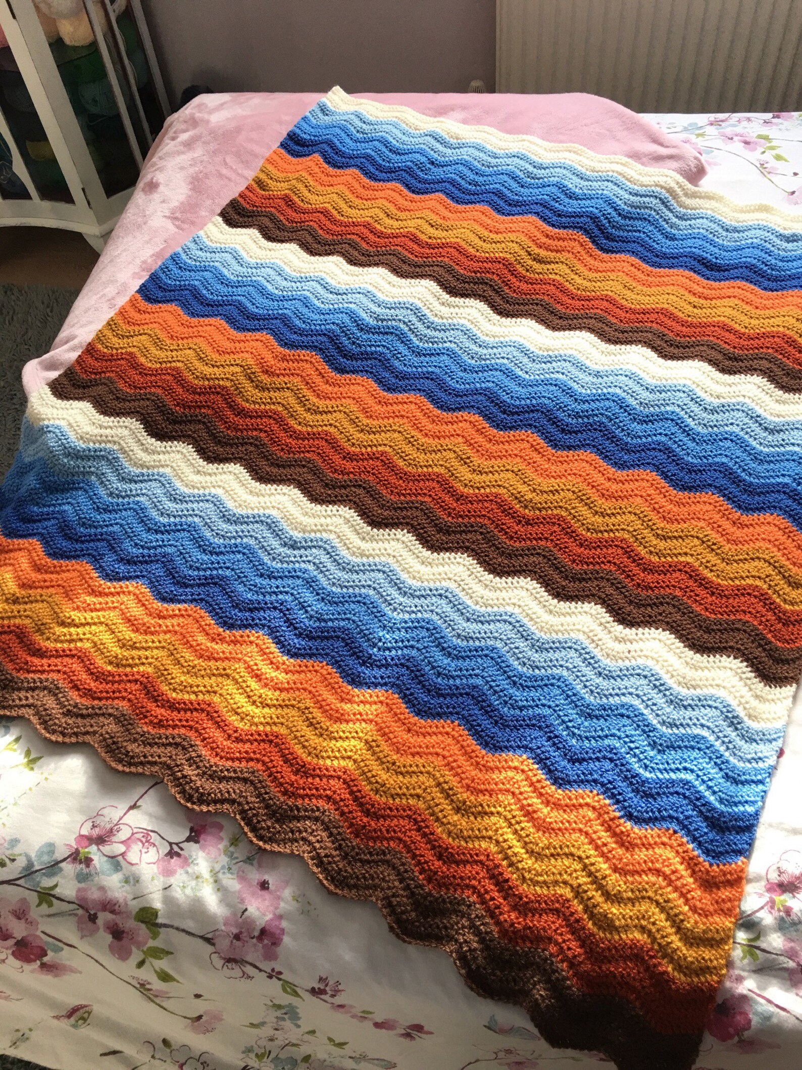 Jamie Handmade Crochet Blanket Etsy