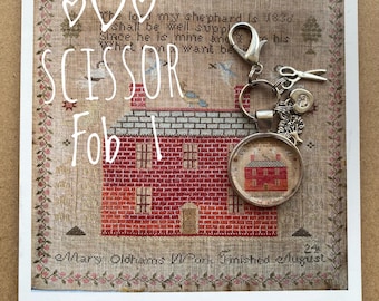 Mary Oldham 1836 Scissor Fob