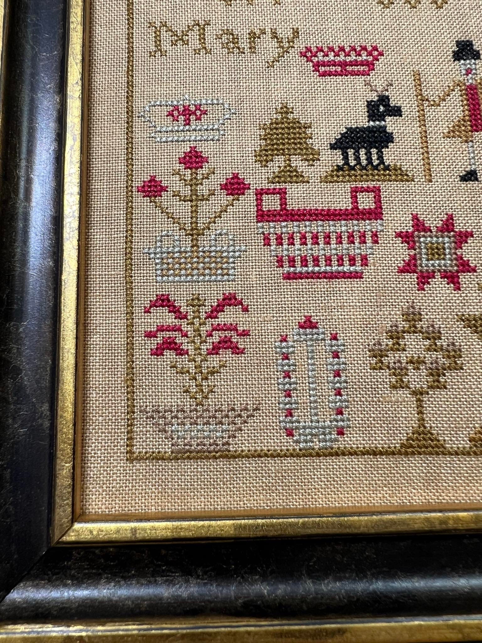 Mary Hinks 1825 A Reproduction Antique Sampler Pattern - Etsy