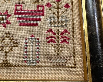 Mary Hinks 1825 A Reproduction Antique Sampler Pattern - Etsy