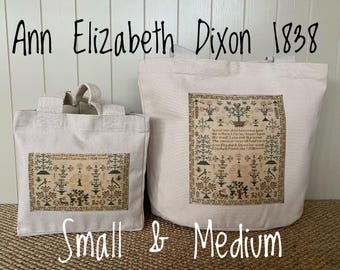 Ann Elizabeth Dixon 1838 Bags
