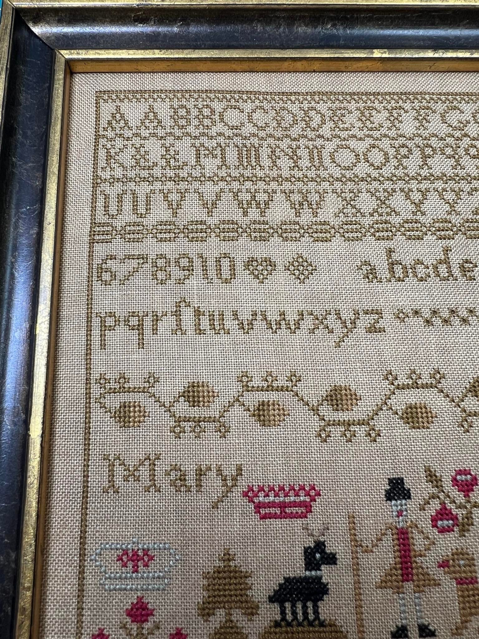 Mary Hinks 1825 A Reproduction Antique Sampler Pattern - Etsy