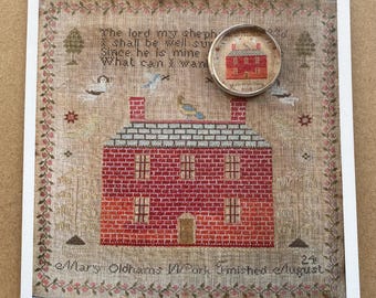 Mary Oldham 1836 Needle Minder