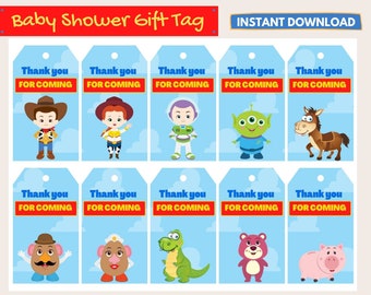 Toy Story babyshower | Toy Story-presenter | Toy Story-inbjudan | Toy Story-fest | Äventyrsbabyshowerinbjudningar | Toy Story-fest utskrivbar