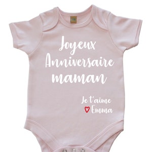 Alles Gute zum Geburtstag Mama, ich liebe dich - Vorname zu passen, Baby Body